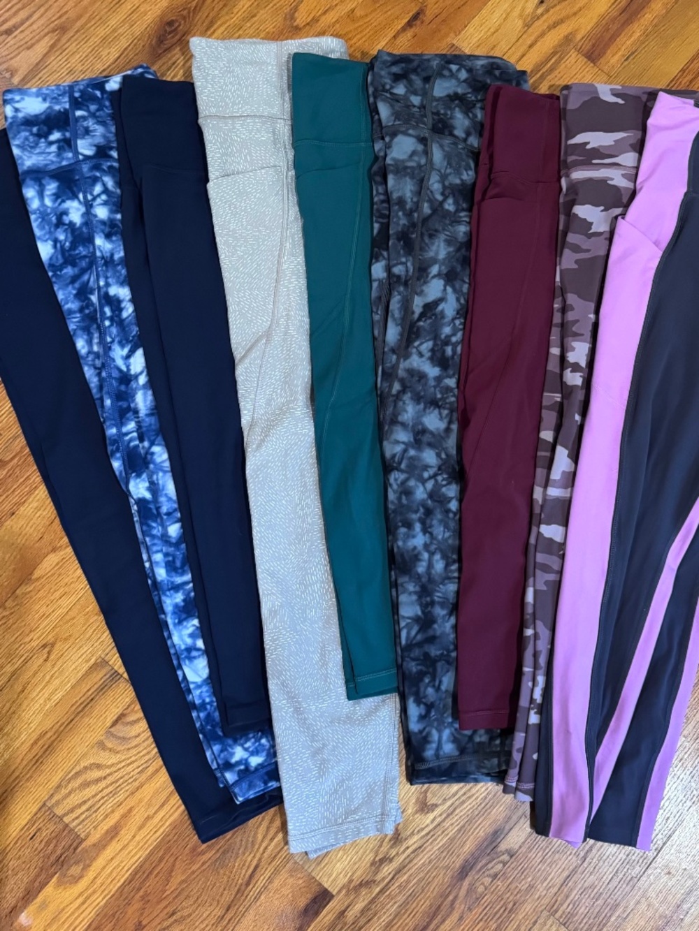 9 PAIRS OF ATHLETA SALUTATION & ELATION YOGA PANTS